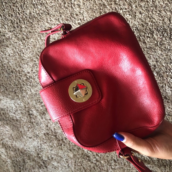 Kate Spade Red Crossbody Purse - Picture 1 of 4